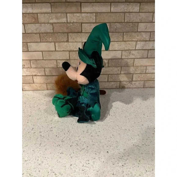 Walt‎ Disney World 2001 Halloween Minnie Mouse Witch Bean Bag Plush b5 - Picture 2 of 5